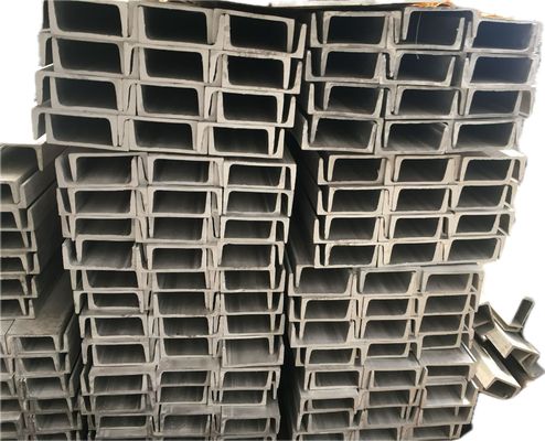 Hot Rolled SS304 Stainless Steel U Channel Various Sizes Available 3m 6m