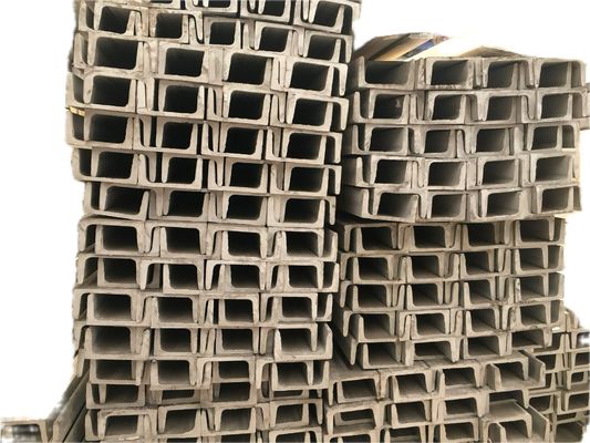 Hot Rolled SS304 Stainless Steel U Channel Various Sizes Available 3m 6m